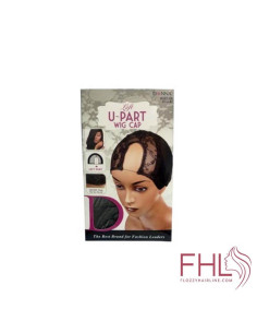 Donna Left U Part Wig Cap 22523 Black
