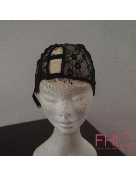 Bonnet sous Perruque Raie Côté Gauche