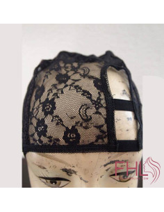 Bonnet sous Perruque Raie Côté Droite