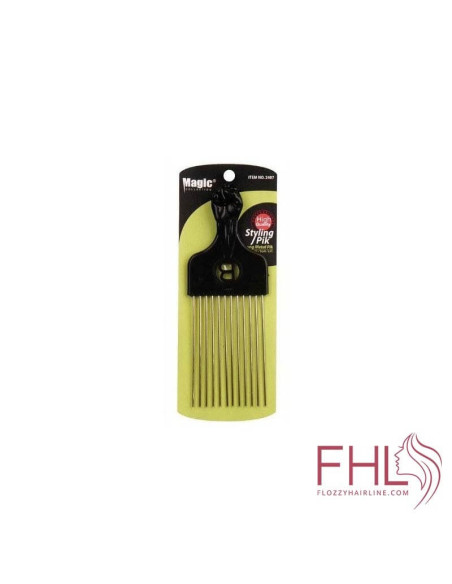 Magic Collection Peigne Afro Metal Pik Long 2407