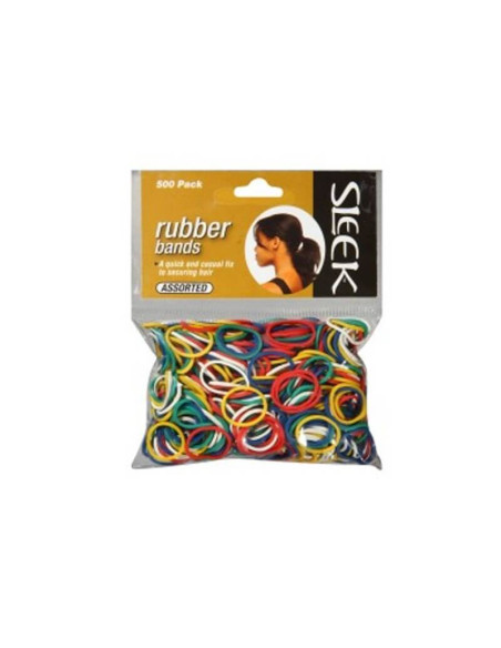 Sleek Collection Rubber Bands 250pcs