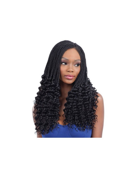 Freetress Pre Curled Lusty Twist Crochet Braid