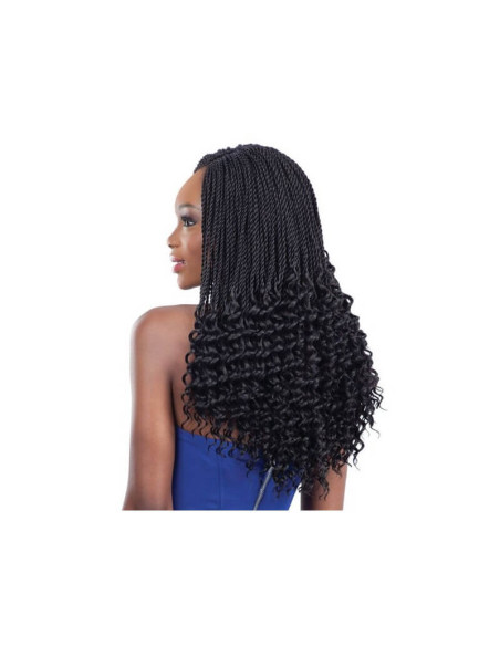 Freetress Pre Curled Lusty Twist Crochet Braid