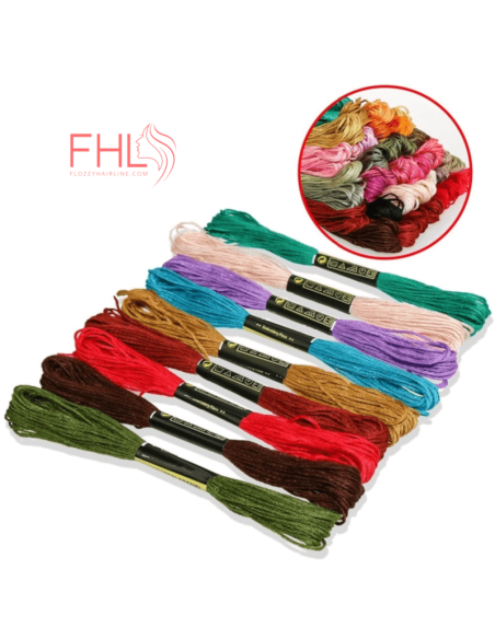 Atébas accessoire pour Tresse Lot de 7pcs