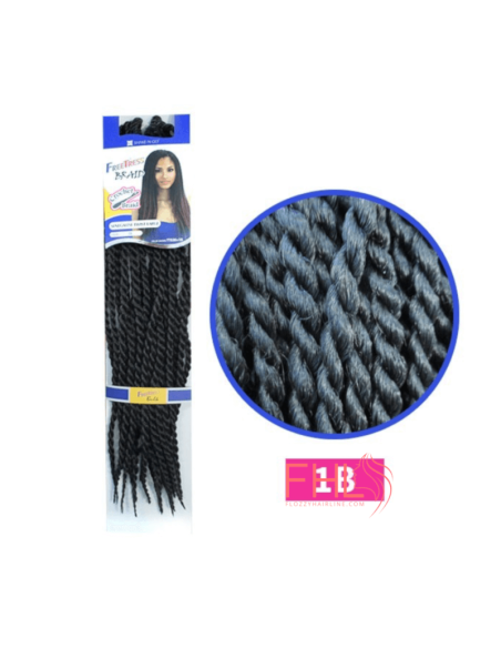 Freetress Large Senegalese Twist Crochet Braid - Mèche à Tresser