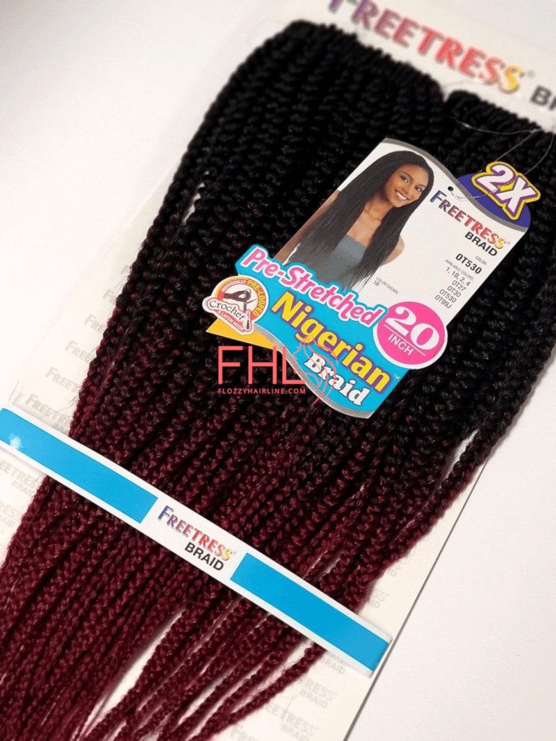 Freetress Pre-Stretched Nigerian Braid Crochet