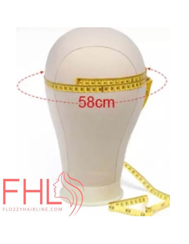 Tête pour Fabrication Perruque (Canvas Head)