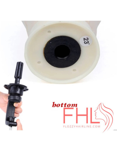 Tête pour Fabrication Perruque (Canvas Head)