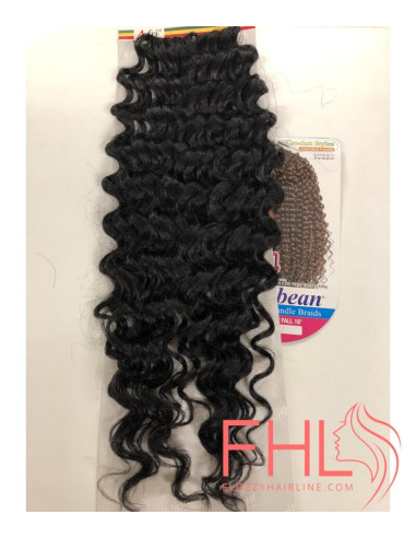 Afri Naptural Water Fall Pre Streched 18"