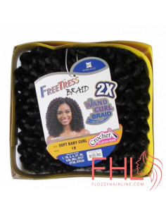 Freetress Braid 2X Soft Baby Curl