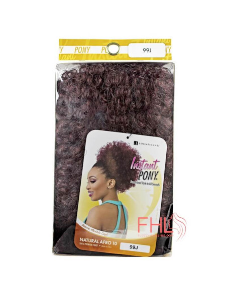 Sensationnel Postiche Natural Afro 10"