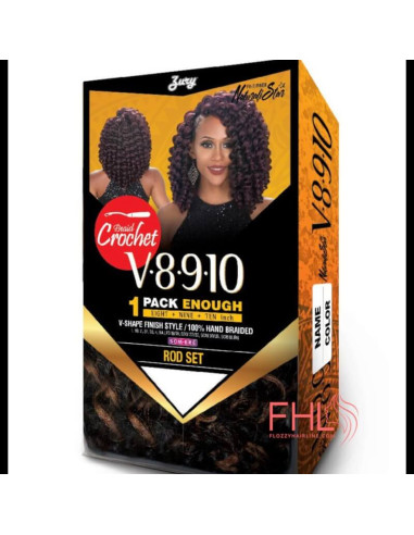 Zury Sis Naturali Star Braid V8910 Rod Set