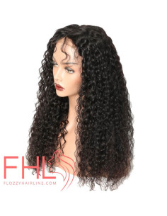 Wavy Brazilian Lace Frontal Perruque 18"