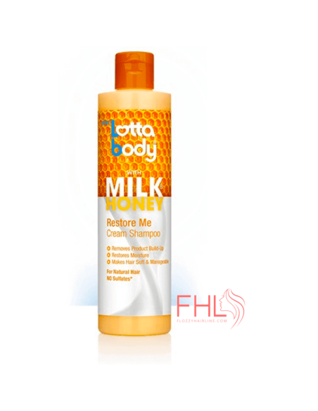 Lottabody Milk Honey Restore Me Cream Shampoo