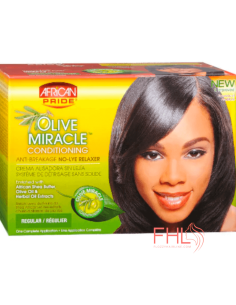African Pride Olive Miracle Relaxer - Défrisant