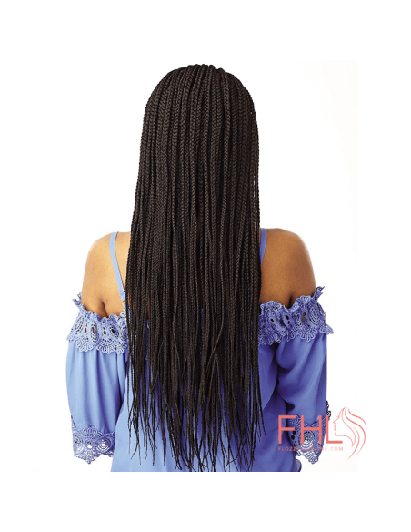 Sensationnel Cloud Braided Lace Side Part Fulani Cornrow