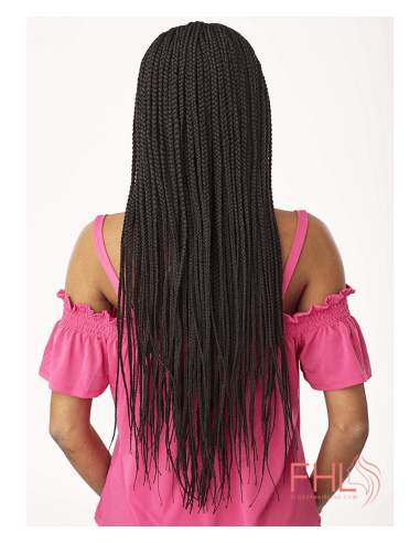 Sensationnel Cloud Braided Lace Feed In Fulani Cornrow