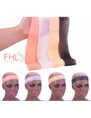 Bandeau Silicone Grip pour Perruque