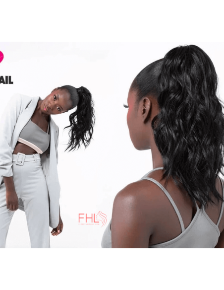 Feme Pony Wrap Postiche Swish