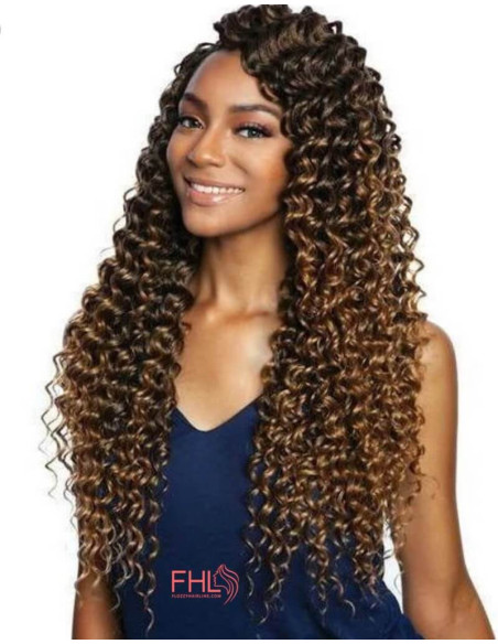 Afri Naptural 3x Deep Bay Crochet Braid 18 Afri Naptural 3x Deep Bay Crochet Braid 18