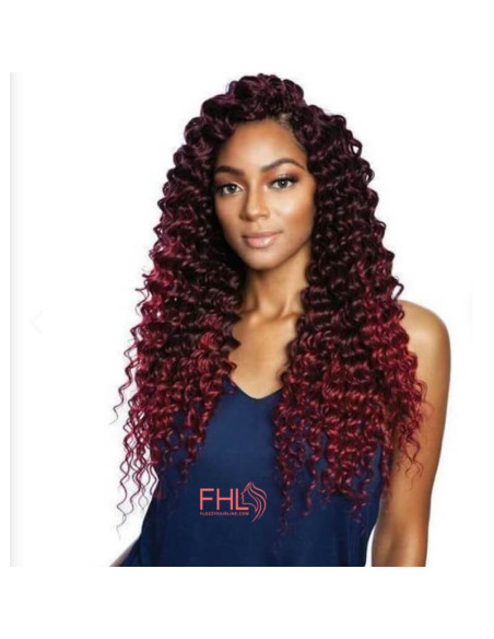 Afri Naptural 3x Deep Bay Crochet Braid 18 Afri Naptural 3x Deep Bay Crochet Braid 18