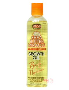 Shea Butter Miracle Growth Oil African Pride 6oz