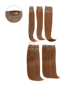 Extensions à Clips Pros 8Pcs Cheveux Naturels Sensationnel