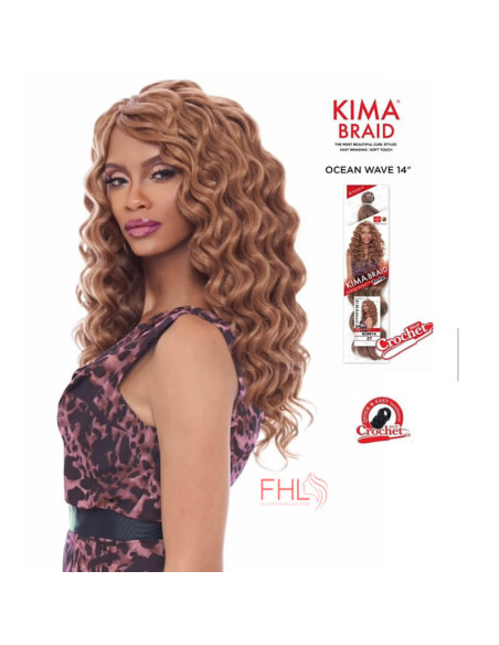 Harlem Kima Braid Ocean Wave 14" Harlem Kima Braid Ocean Wave 14"