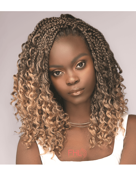 Urban Bermuda Box braids Curly Tips 12" Urban Bermuda Box braids Curly Tips 12"