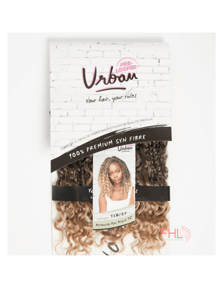 Urban Bermuda Box braids Curly Tips 12" Urban Bermuda Box braids Curly Tips 12"