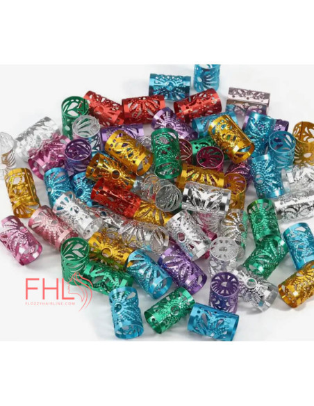 Perles pour Tresses, Locs 10pcs Perles pour Tresses, Locs 10pcs