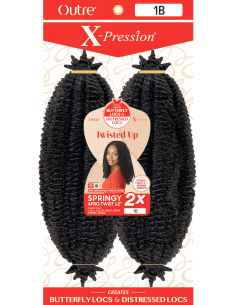 XPRESSION TWISTED UP SPRINGY AFRO TWIST 16 2