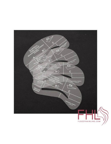 Pochoirs à Sourcils Brow Perfection x4