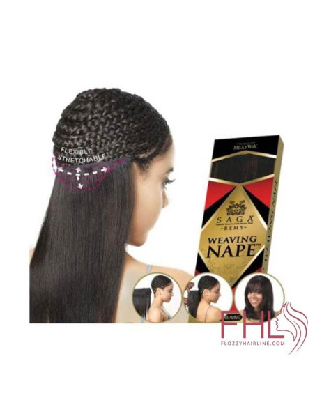 Saga Remy Weaving Nape 12-14"