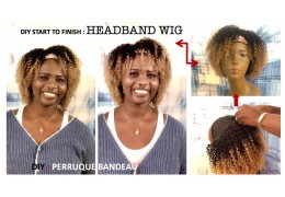 Perruque avec Bandeau - DIY Headband Wig